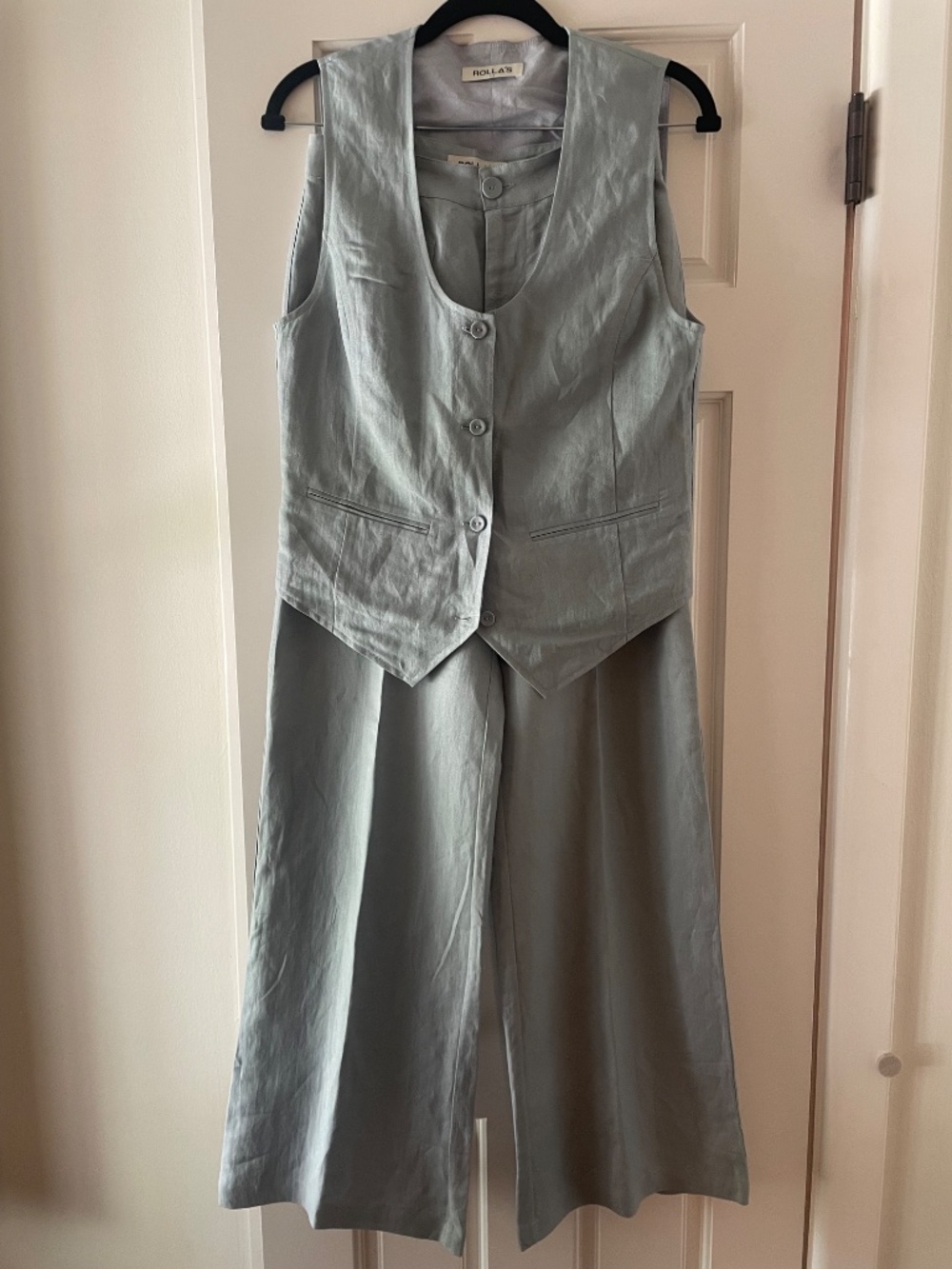 Rolla's Sailor Linen Pant and Vest set - Picture 2 of 12